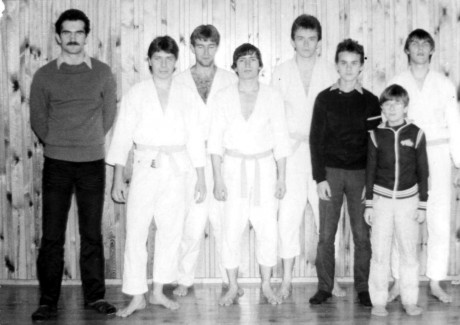 Karate oddíl 1985